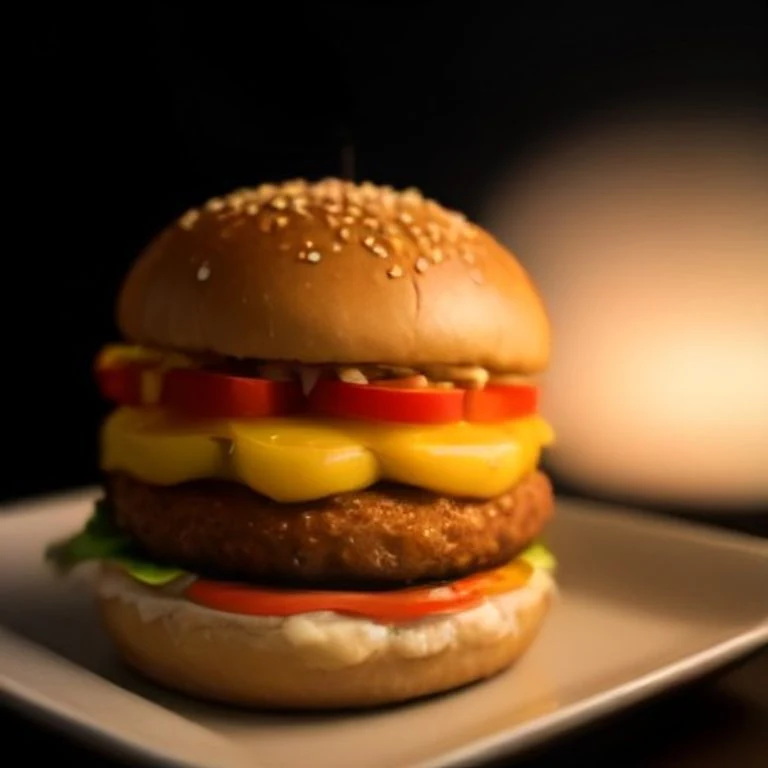 Giant Seafood Burger