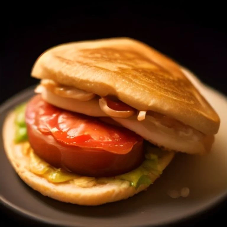 Ham and Bacon Sandwich