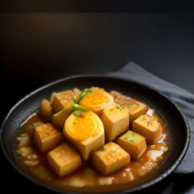 Sizzling Tofu